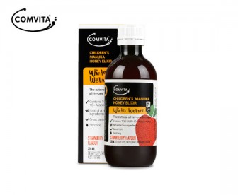 Comvita 康维他 儿童特制蜂蜜止咳饮液 200毫升 草莓味 Comvita 康维他 儿童特制蜂蜜止咳饮液 200毫升 草莓味
